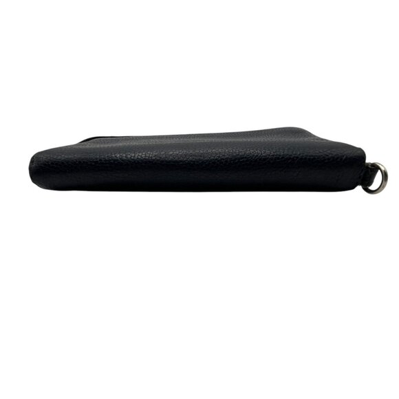 MICHAEL Michael Kors Large Scalloped Leather Clutch - Navy - Picture 4 of 12